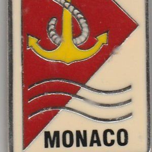 Monaco souvenir magnet for refrigerator, locker, toolbox, etc